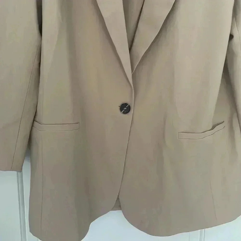 NWT ASOS EDITION Oversized Longline Blazer Sz 12 - Picture 4 of 7